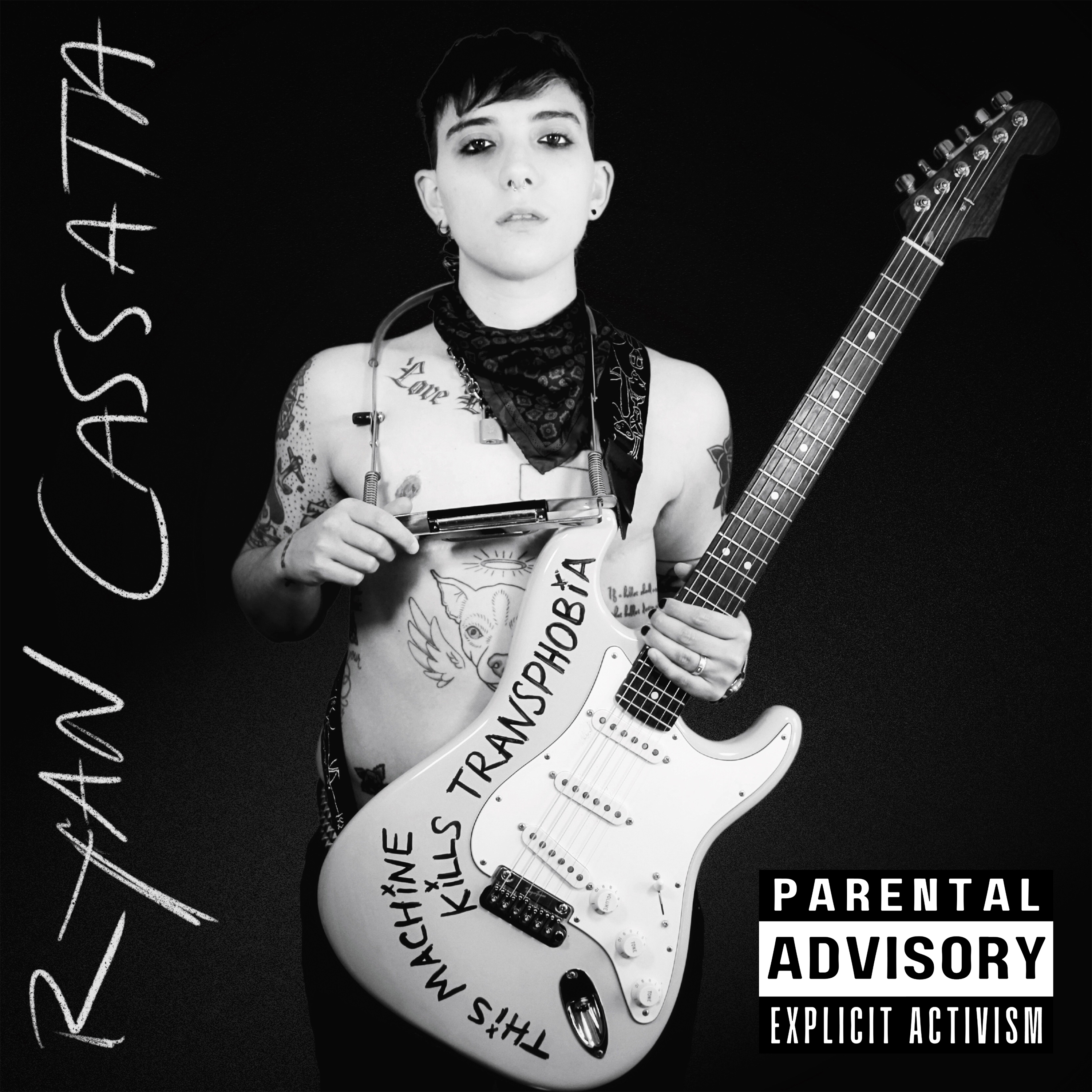 This Machine Kills Transphobia EP art